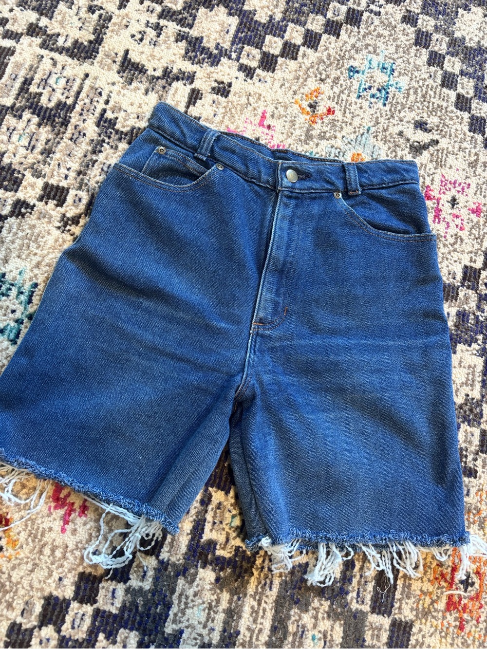 Vintage RLM cutoff denim shorts